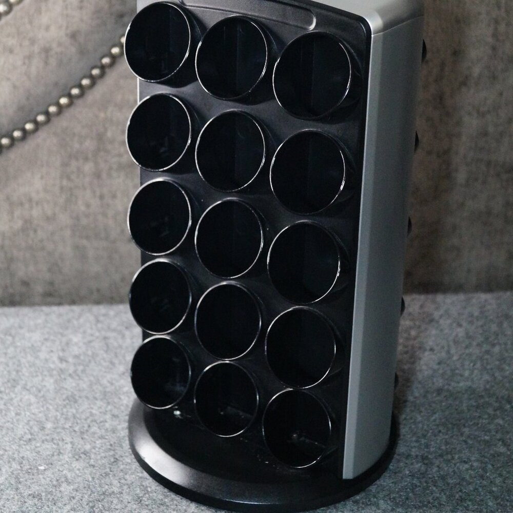 Keurig K-Cup Pod Carousel Rack KCC30 Holds 30 Pods – Rotating Stand Black